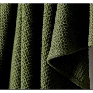 Arhaus Waffle Throw Blanket